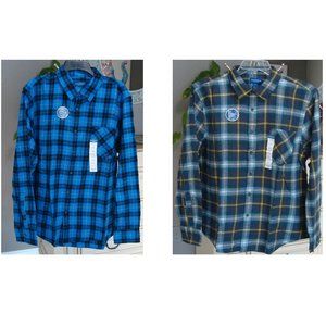 Pair of Flannel Shirts, XL